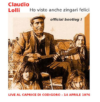 Claudio Lolli Bootleg Live concerto 1976