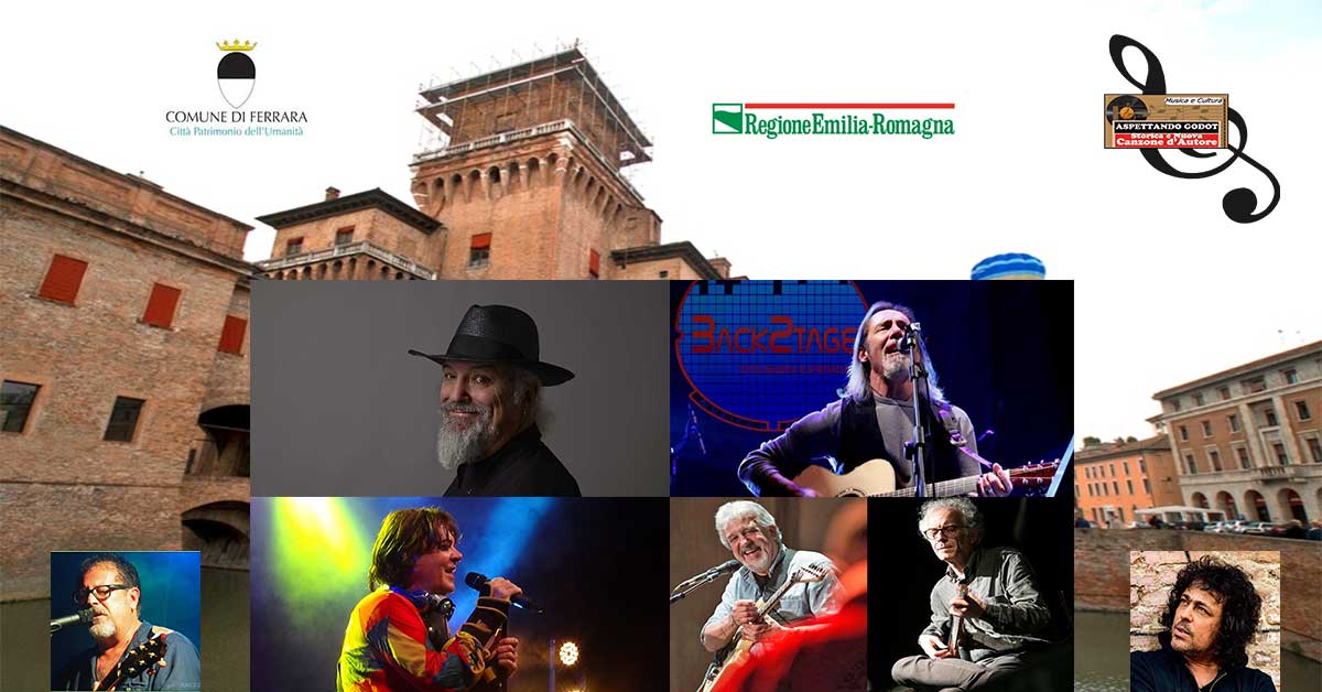 Ferrara 1 e 2 Novembre  2019, ottava rassegna Storica e Nuova Canzone d'Autore